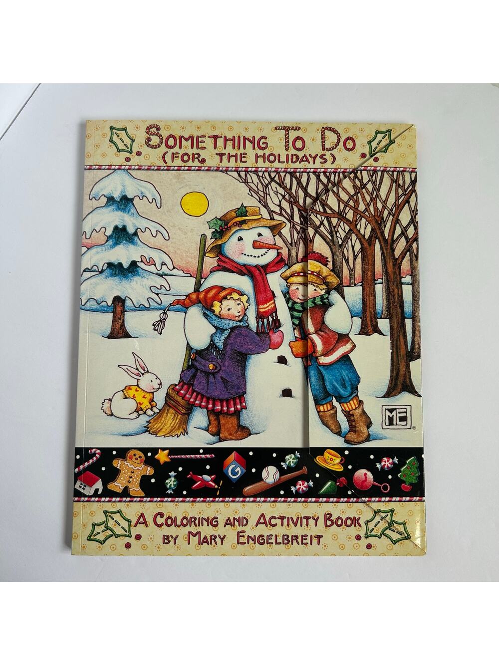 Mary Engelbreit “Something To Do for the Holidays” Coloring Activity Book